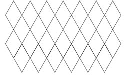 Rhombus Pattern